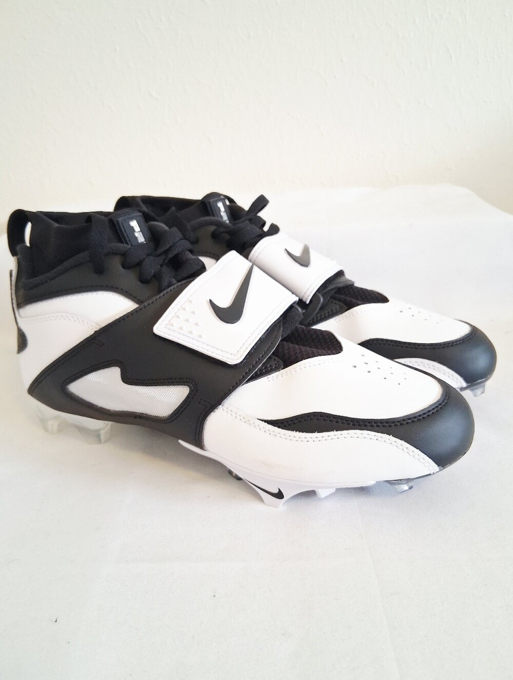 Nike Air Diamond Turf 93 TD Black White Football Cleats